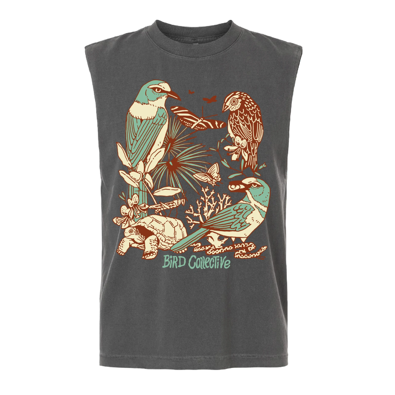 Bird Collective - Wild Florida Tank - S - Pepper