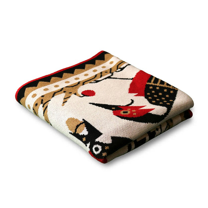 Bird Collective - Woodpeckers of North America Knit Blanket - -