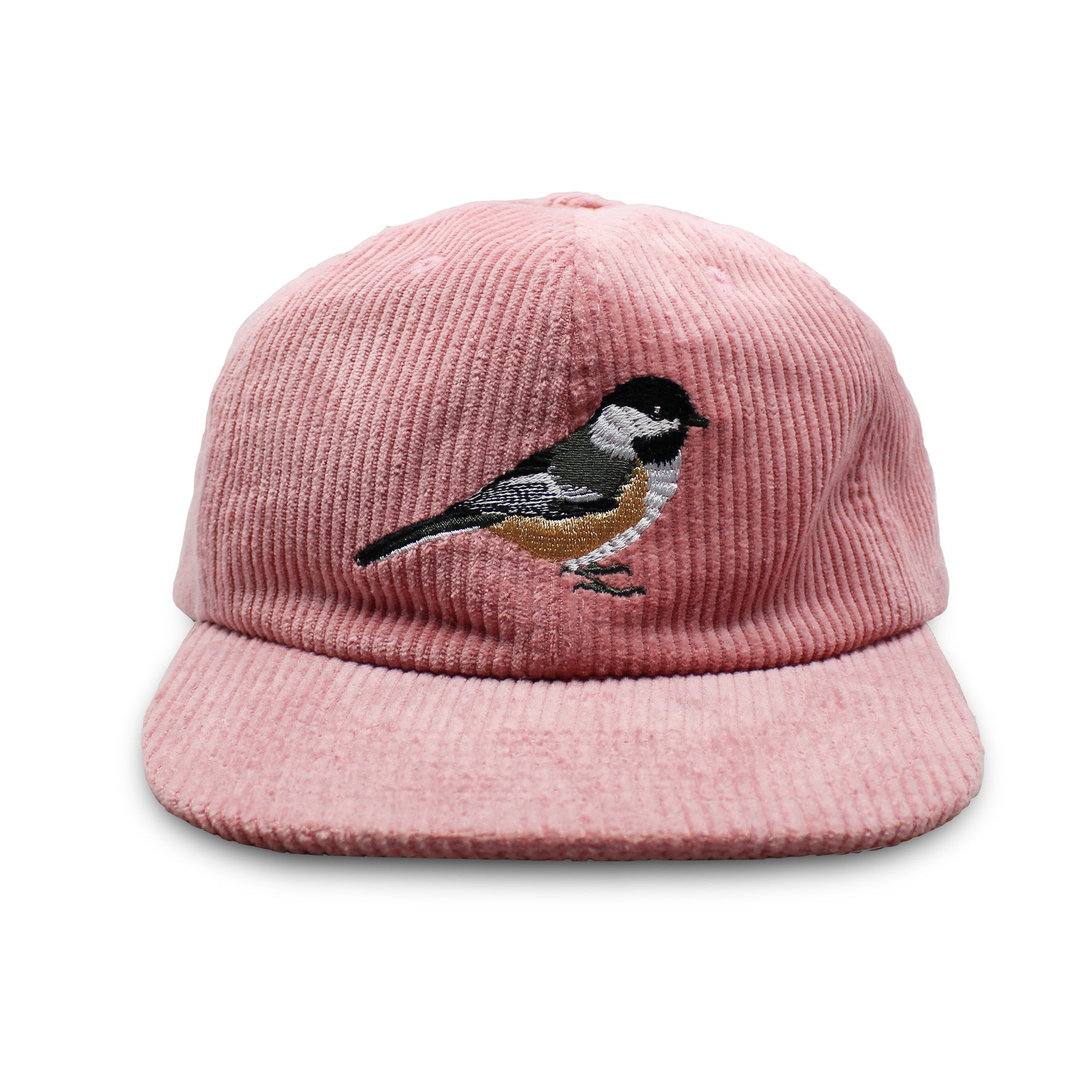 Bird Collective - Chickadee Corduroy Hat - Pink -