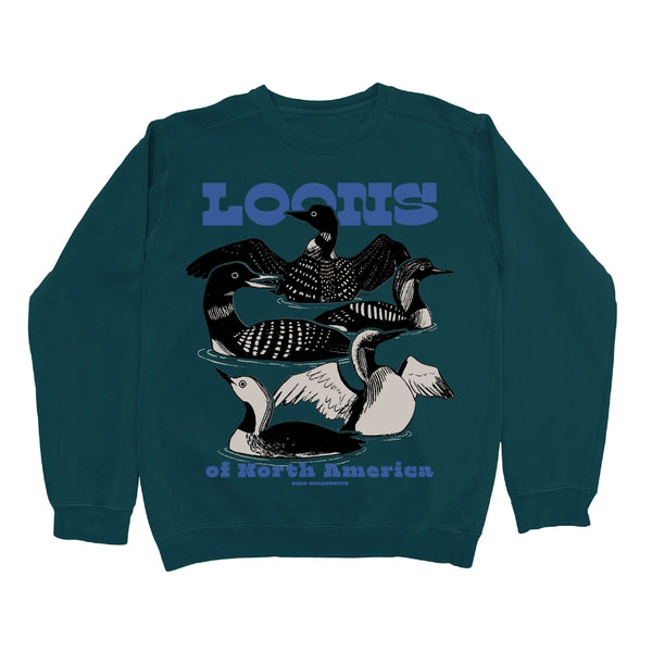 Loons of North America Sweatshirt - Bird Collective