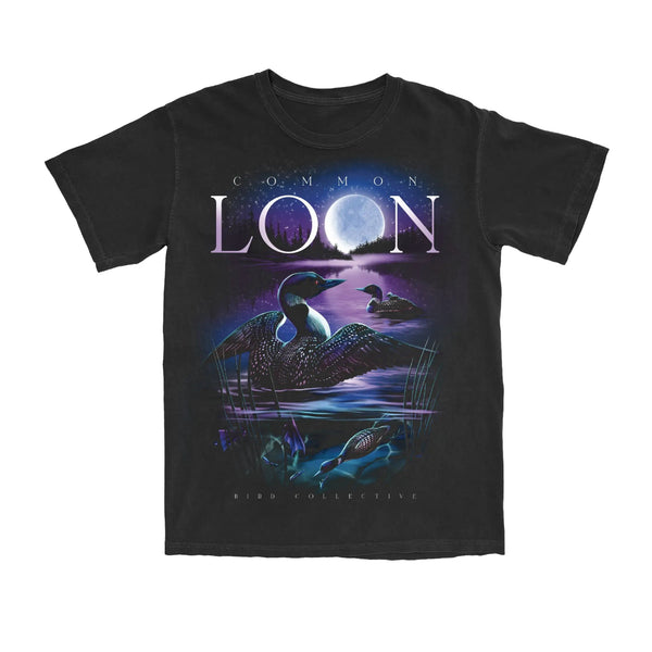 Moonlit Loon T-Shirt - Bird Collective